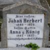 Herbert Johann 1860-1925 Koenig Anna 1865-1937 Grabstein